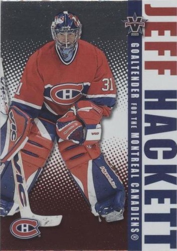 2002-03 Pacific Vanguard - Jeff Hackett #54