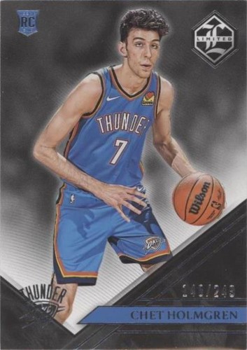 2022-23 Panini Chronicles Limited Chet Holmgren Rookie RC