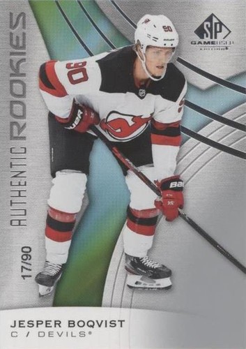 2019-20 Upper Deck SP Game Used - Jesper Boqvist #159