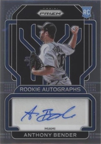 2022 Panini Prizm - Anthony Bender #RA-AB