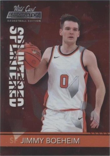 2021-22 Wild Card Alumination - Jimmy Boeheim #ASP-23