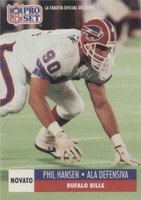 1991 Pro Set Spanish Phil Hansen #270