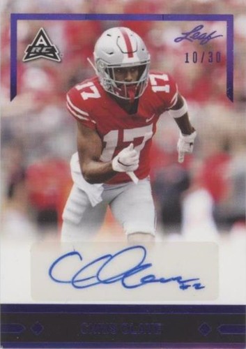 2021 Leaf Memories Chris Olave #GLR-CO1