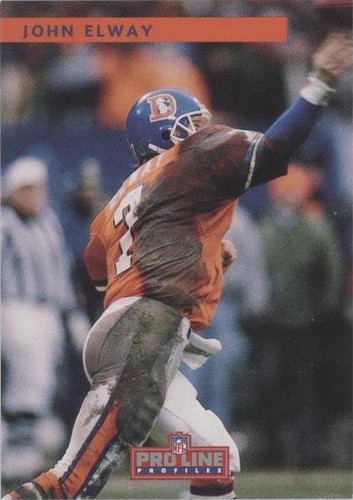 1992 Pro Line Profiles John Elway #226