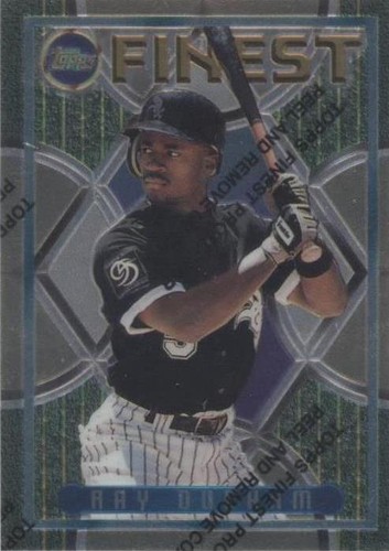 1995 Topps Finest - Ray Durham #292