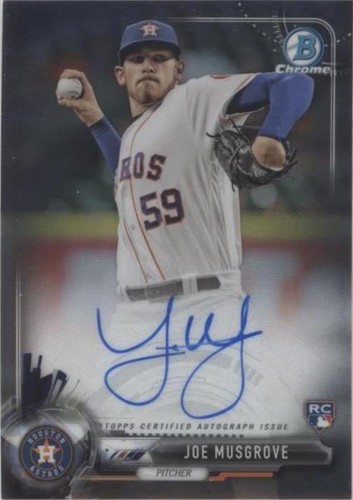 2017 Bowman - Joe Musgrove #CRA-JMU