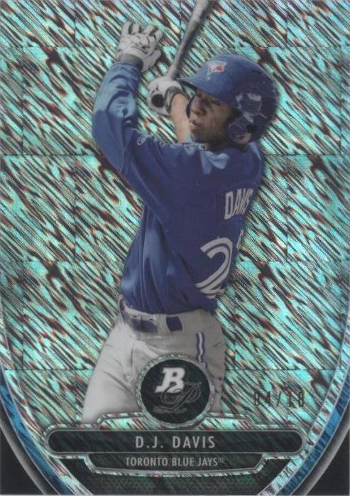 2013 Bowman Platinum - D.J. Davis #BPCP80