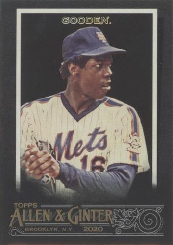 2020 Topps Allen & Ginter's X - Dwight Gooden #314