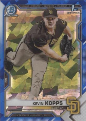 2021 Bowman Chrome Draft Sapphire Edition - Kevin Kopps #BDC-7