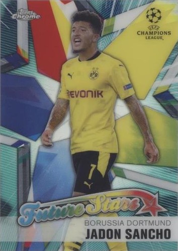 2020-21 Topps Chrome UCL Jadon Sancho #FS-JS