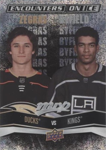 2022-23 Upper Deck MVP - Quinton Byfield Trevor Zegras #EI-11