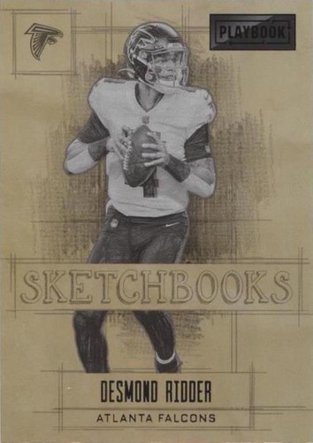 2022 Panini Playbook Desmond Ridder #23