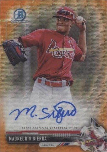 2017 Bowman Chrome - Magneuris Sierra #CPA-MS