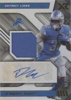 2022 Panini XR D'Andre Swift #AUS-DAS