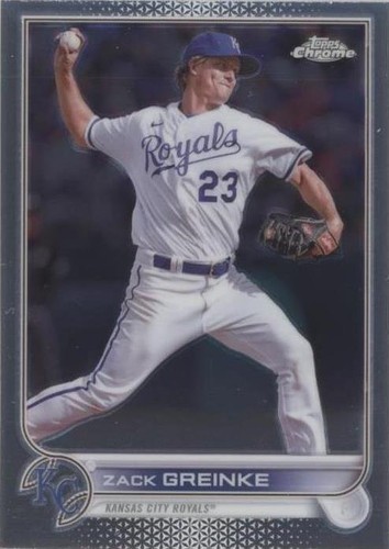 2022 Topps Chrome Update Series - Zack Greinke #USC109