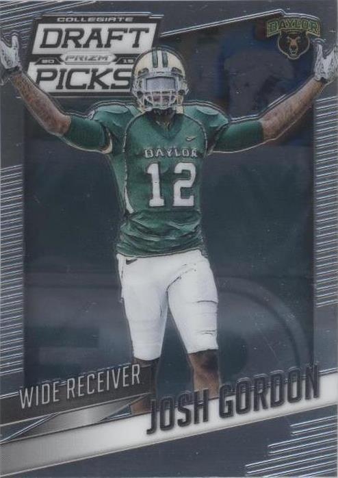 2015 Panini Prizm Collegiate Draft Picks Josh Gordon #53