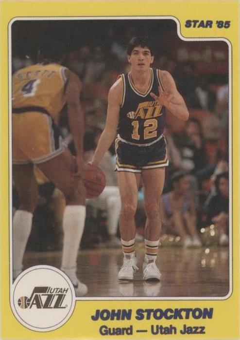 John Stockton Basketball Sports Trading Cards & Accessories John Stockton Basketball Sports Trading Cards & Accessories