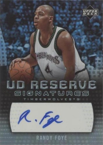 2006-07 UD Reserve - Randy Foye #RA-RF