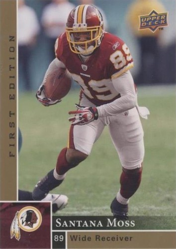 2009 Upper Deck First Edition Santana Moss #148