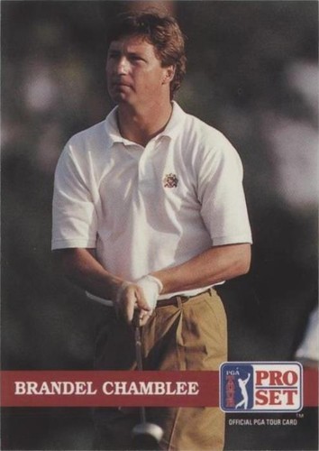 1992 Pro Set Golf - Brandel Chamblee #132