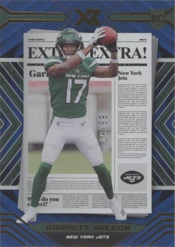2022 Panini XR Garrett Wilson #EXT-2