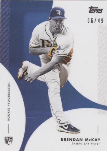 2020 Topps On Demand Rookie Progression - Brendan McKay #12B