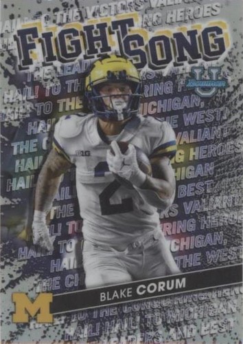 2022-23 Bowman's Best University Blake Corum #FS-11