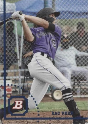 2022 Topps Heritage Minors Zac Veen R39176 **READ DESCRIPTION** | eBay