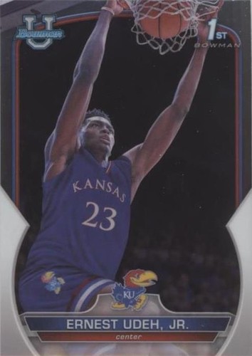 2022-23 Bowman University Chrome - Ernest Udeh #62