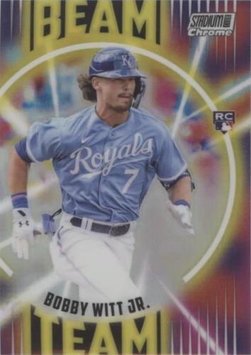 2022 Topps Stadium Club Chrome - Bobby Witt Jr. #BT-25