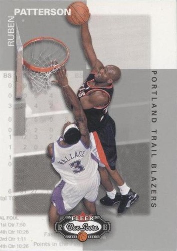 2002-03 Fleer Box Score - Ruben Patterson #101