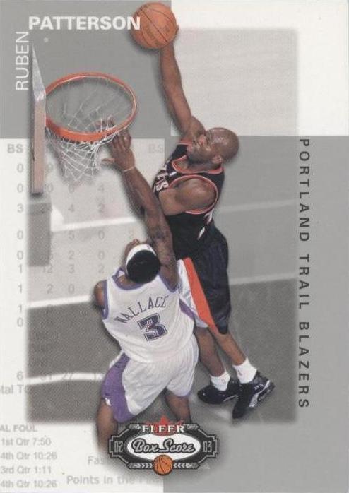 2002-03 Fleer Box Score - Ruben Patterson #101