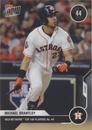 2020 Topps Now MLB Network Top 100 Players - Michael Brantley #MN44