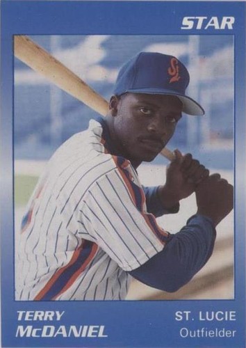 1989 Star St. Lucie Mets - Terry McDaniel #16