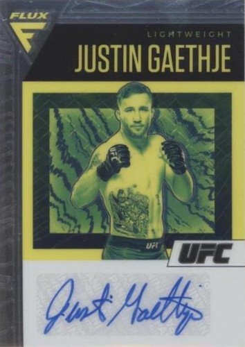 2021 Panini Chronicles UFC - Justin Gaethje #FA-JGJ