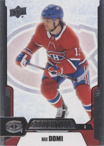 2019-20 Upper Deck Credentials - Max Domi #43