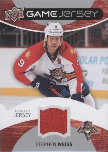 2012-13 Upper Deck - Stephen Weiss #GJ-WS