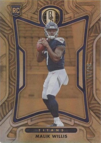 2022 Panini Gold Standard Malik Willis #102