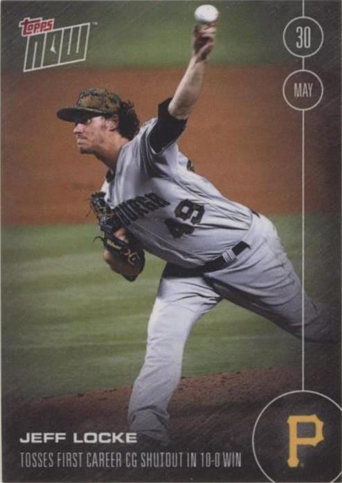 2016 Topps Now - Jeff Locke #110
