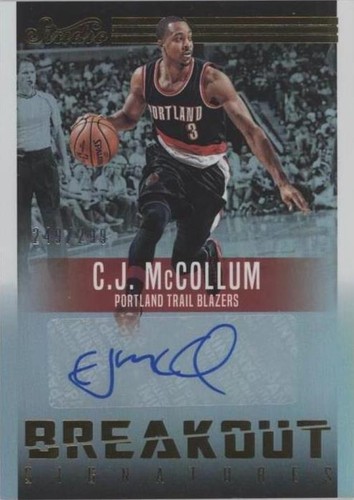 2016-17 Panini Studio - C.J. McCollum #23