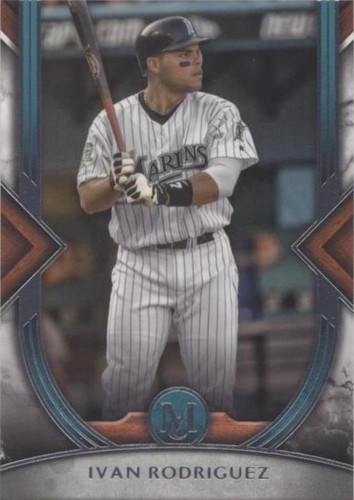 2022 Topps Museum Collection - Ivan Rodriguez #80