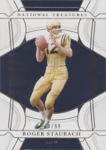 2022 Panini National Treasures Collegiate Roger Staubach #33