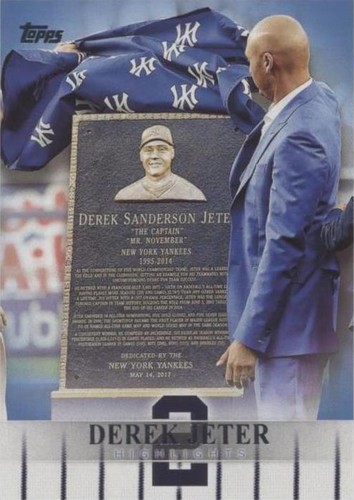 2018 Topps - Derek Jeter #DJH-22