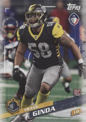 2019 Topps Alliance of American Football Frank Ginda #146