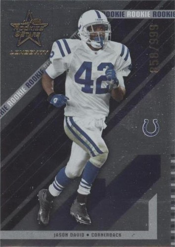 2004 Leaf Rookies & Stars Longevity Jason David #141