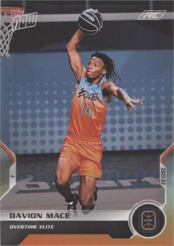 2021-22 Topps Now Overtime Elite - Davion Mace #25