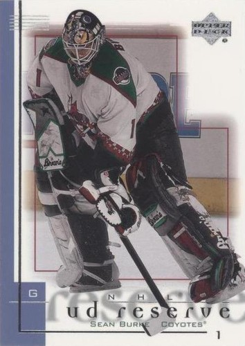 2000-01 Upper Deck Reserve - Sean Burke #66
