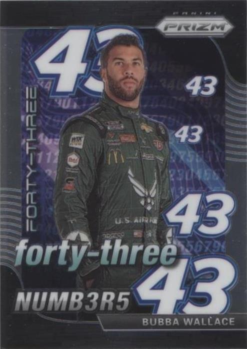 2020 Panini Prizm - Bubba Wallace #N7