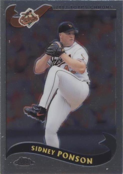 Topps Chrome 2002 - Sidney Ponson #183