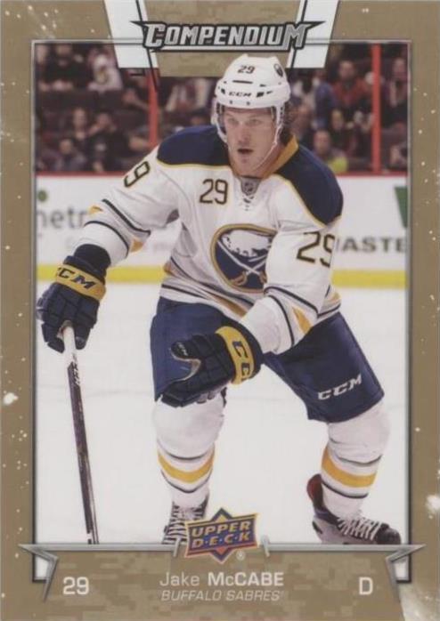 2017-18 Upper Deck Compendium - Jake McCabe #330
